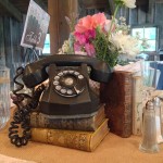 Vintage Telephone Centerpiece
