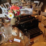 Vintage TypewritervCenterpiece